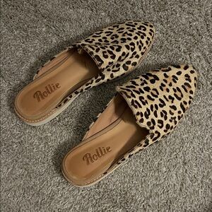 Rollie Women's Leopard Print Mules